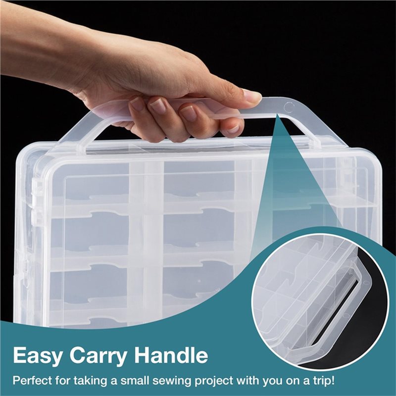 Sewing Organizer 46 Double-Sid - Embroidery Floss Thread review and price