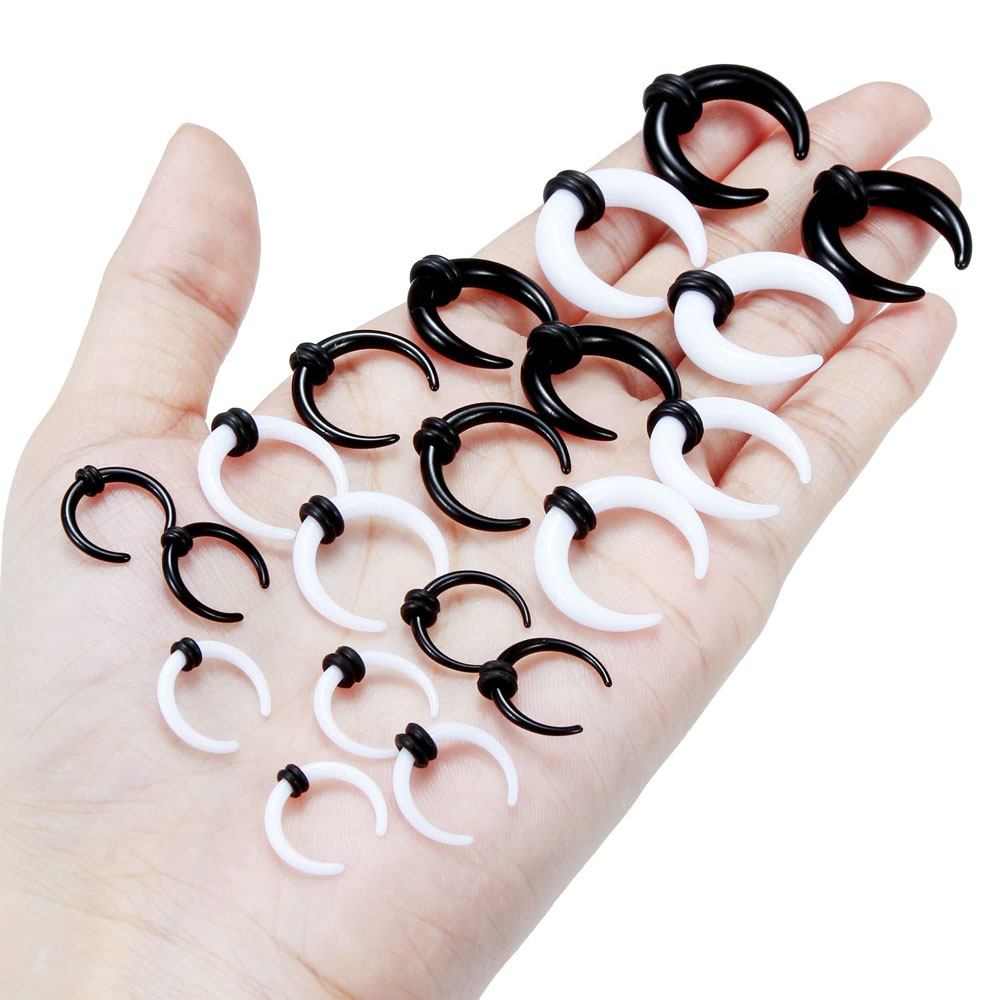 Large Septum Rings 14G 12G 8G  - Seam Gauge Metal review and price